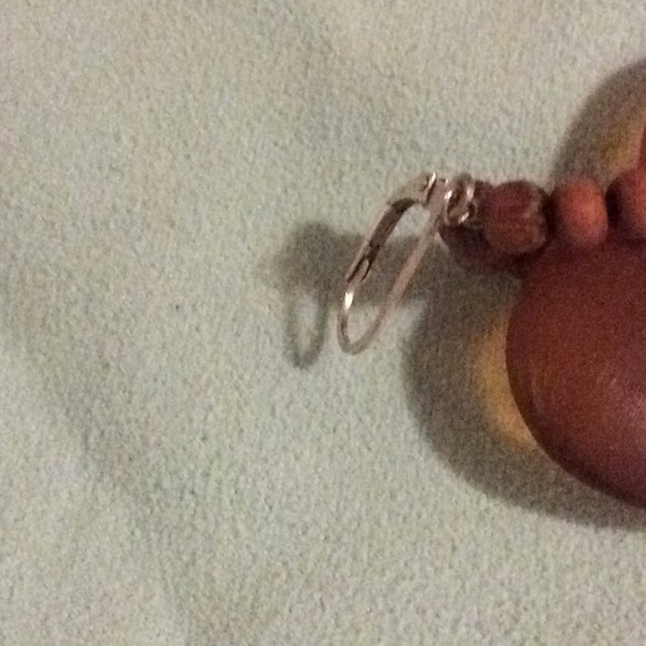 bebe Distressed Heart Earrings set in 925 Posts - Picture 8 of 10